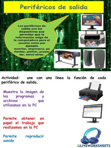 Periféricos de salida