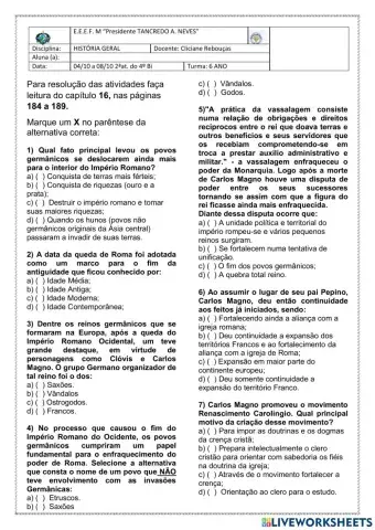 Os Reios Germânicos