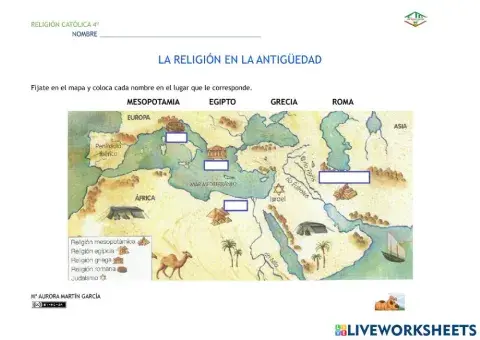 La religión en la antigüedad