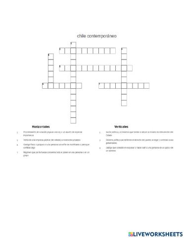 Chile contemporaneo