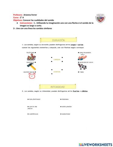 Cualidades del sonido
