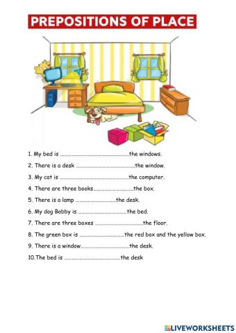 Preposition of place