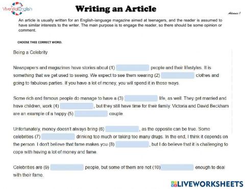 Av1-WRITING AN ARTICLE