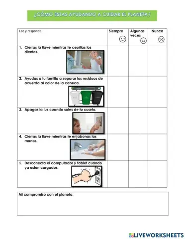 Compromiso con el planeta