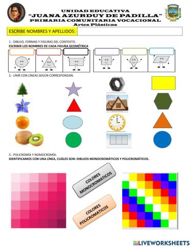 Evaluación de Artes Plásticas