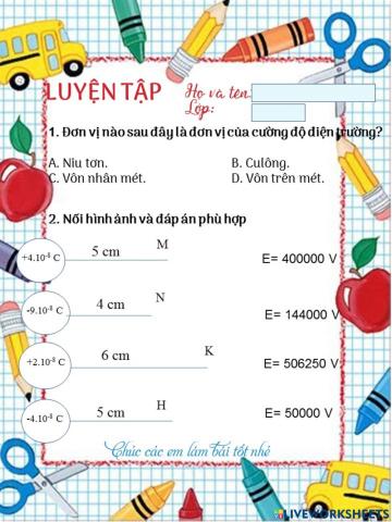 Cường độ điện trường