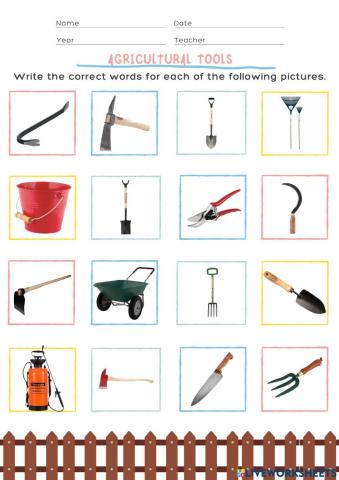 Agricultural Tools