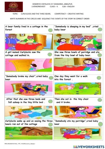 Curlylocks and the three bears