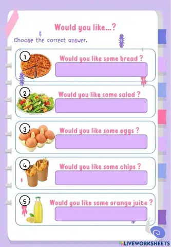 Would you like ... ?