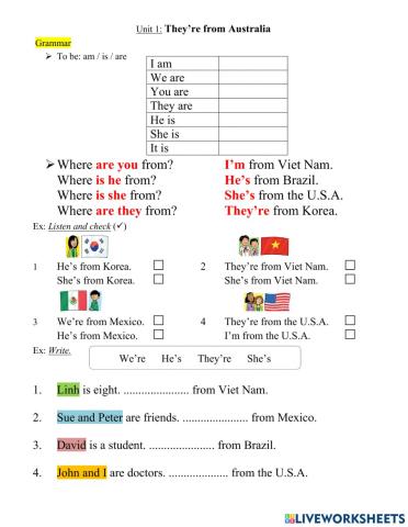 Grammar - F-F4 - uint 1