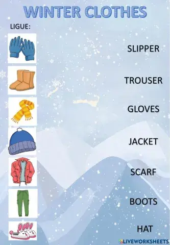 Name the winter season clothes