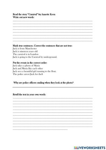 Annette Keen.Carnival