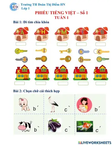 Tiếng Việt tuần 1