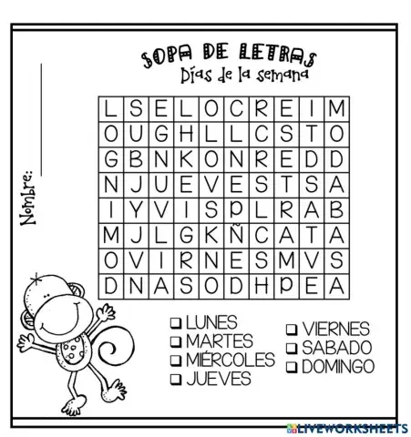 Sopa de letras