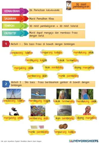 Perkataan kvk+kv+kvkk