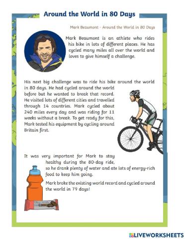 Around the World in 80 days.