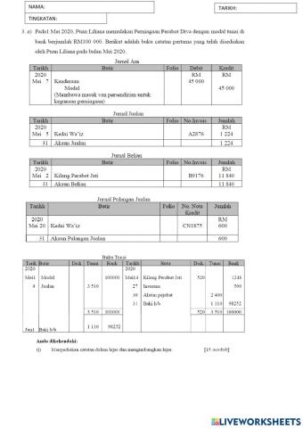 Soalan 3 PPT tingkatan 5 2021 Kelantan