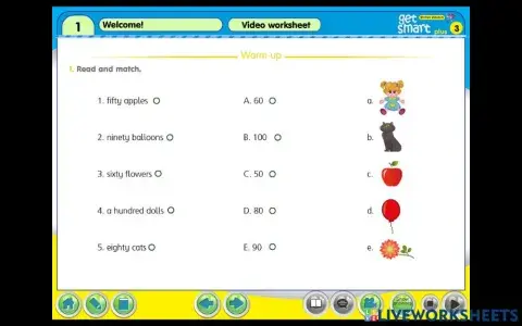 English Year 3- Take a look 3 Episode 1 Exercise 3