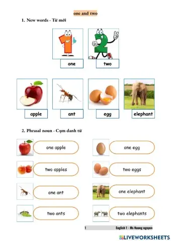 E1 one and two -nuongnguyen