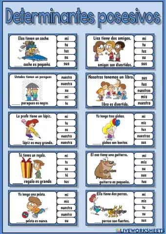 Posesivos
