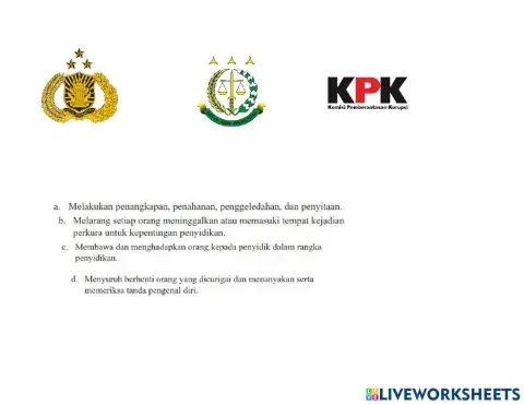 Lembaga Penegak Hukum