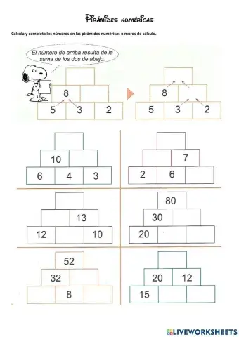 Pirámides numéricas