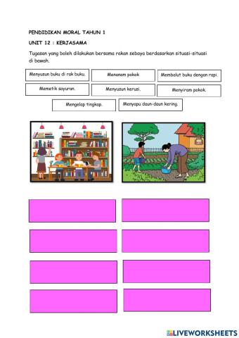 Kerjasama membawa berkat