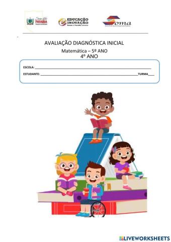 Simulado de matemática parte - 2