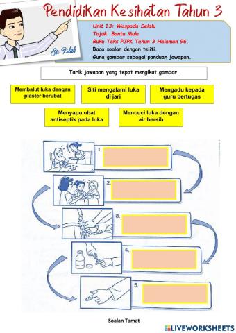 Pendidikan Kesihatan Tahun 3:Bantu Mula