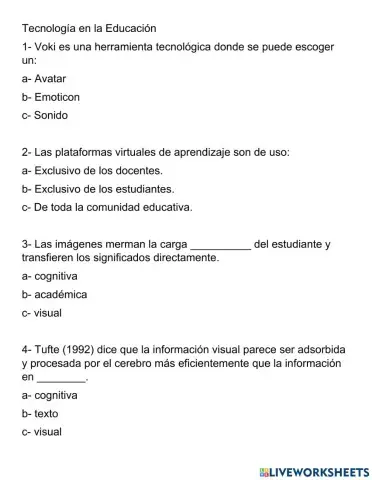 Tecnología en la educacion