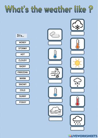 What's the weather like