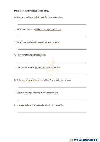 Grade 8 - Unit 6 - Making question