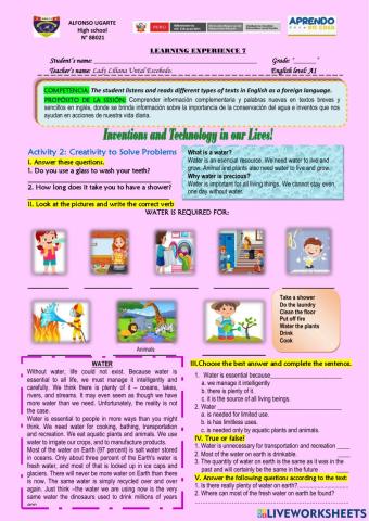 Inventions and technology in our lives!