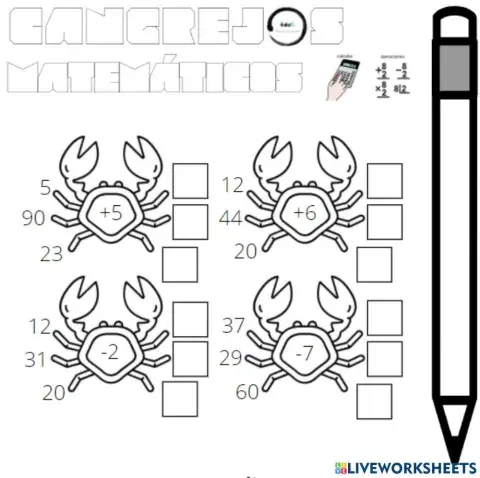 Cangrejos matemáticos