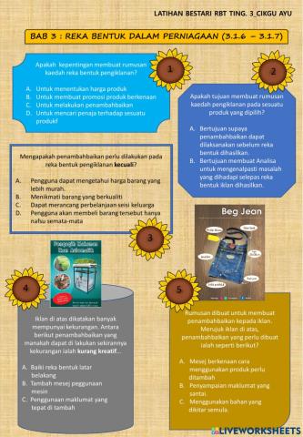 RBT Ting 3 Bab 3 (3.1.6 & 3.1.7)