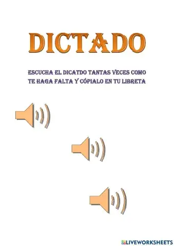 Dictado