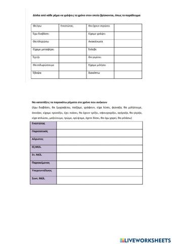 Γλώσσα ΣΤ΄τάξης