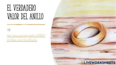 El verdadero valor del anillo