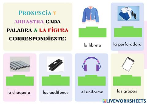 Elementos del colegio I