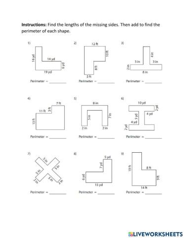 Perimeter of Rectilinear Shapes