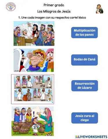 Los milagros de jesús