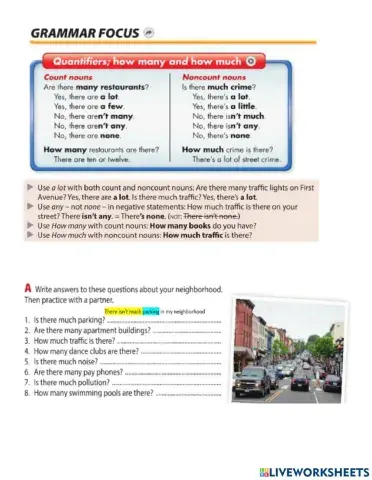 Neighborhood and quantifiers