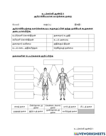 ஆரோக்கியமான வாழ்கை முறைகள்