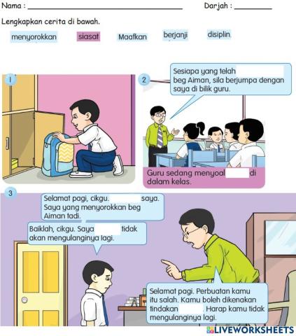 Sikap Jujur di Sekolah