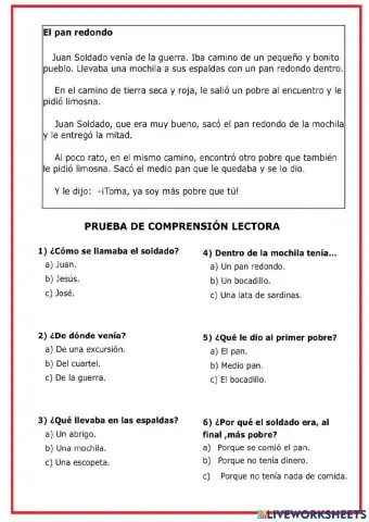 Comprensión lectora