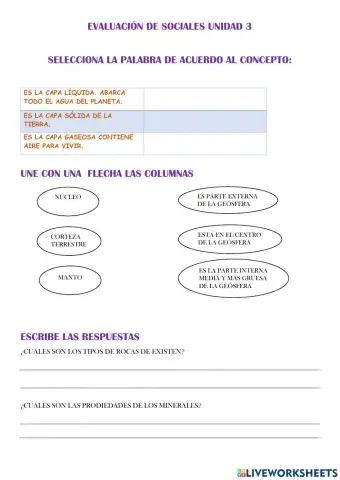 Evaluación sociales 3