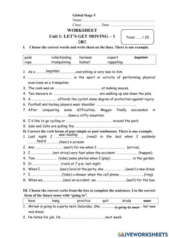 S5 - Global Stage - Unit 1 Review