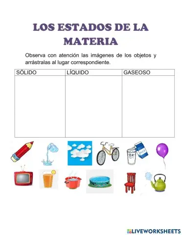 Estados de la materia