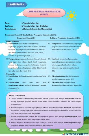 Lkpd Kelas 2