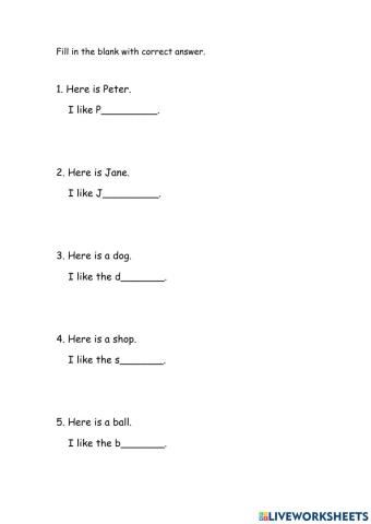 Peter and Jane 1A - Part 3